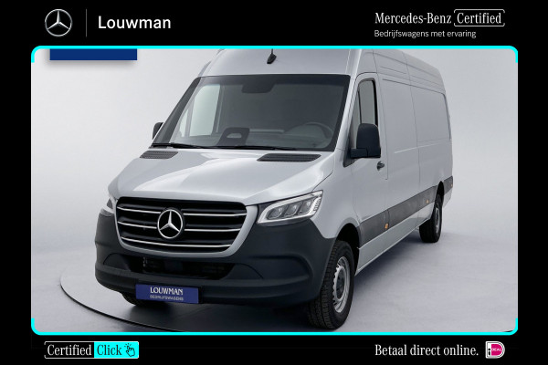 Mercedes-Benz Sprinter 317 CDI Pro L3H2 Elektrische Schuifdeur Distronic Navigatie LED Achteruitrijcamera Betimmering