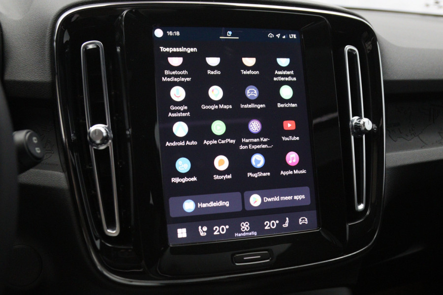 Volvo XC40 Recharge Twin Ultimate 82 kWh 408 PK, SOH 93 %, Trekhaak, Panoramadak, Harman/kardon, 360 Camera, 4X Stoelverwarming