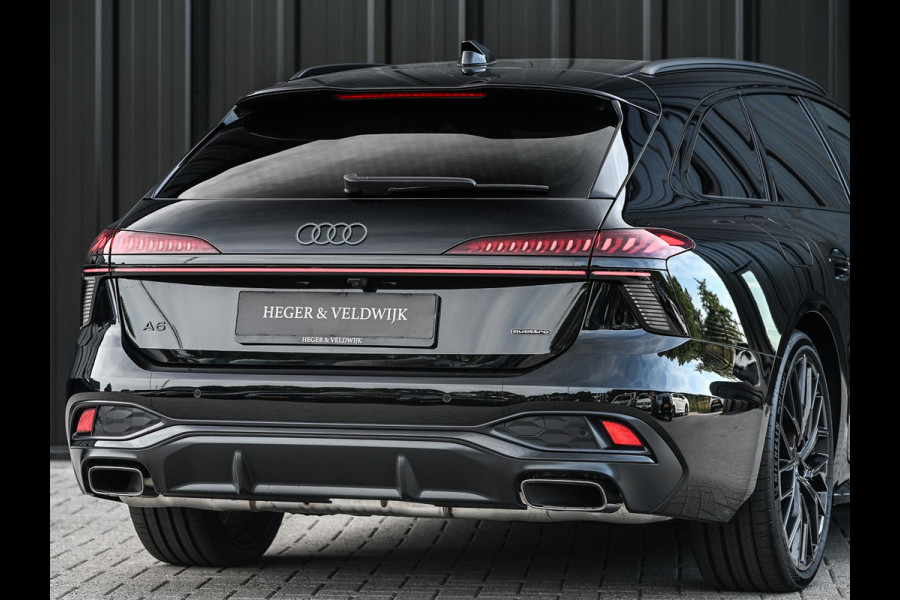 Audi A6 Avant 2.0 e-hybrid quattro S edition Competition | Panoramadak | 5 Jr Garantie | B&O | Achterasbesturing | Ambiance Interieur | 360 Camera | Trekhaak | Memory-Seat | Stoelverwarming | Passagiers Display | Active Cruise |