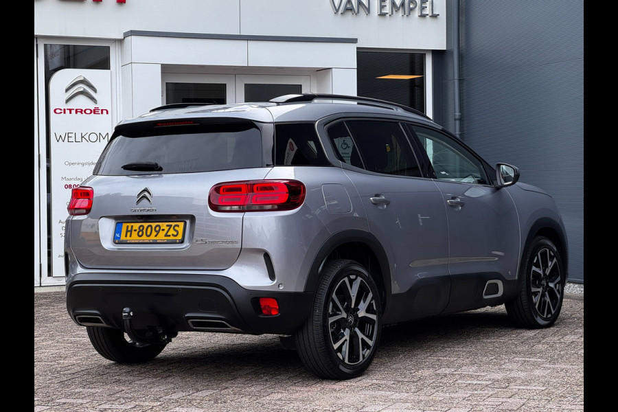 Citroën C5 Aircross 1.2 PureTech Shine | Trekhaak | NL-Auto | Leder | Camera | Elek. Achterklep | Adaptive Cruise