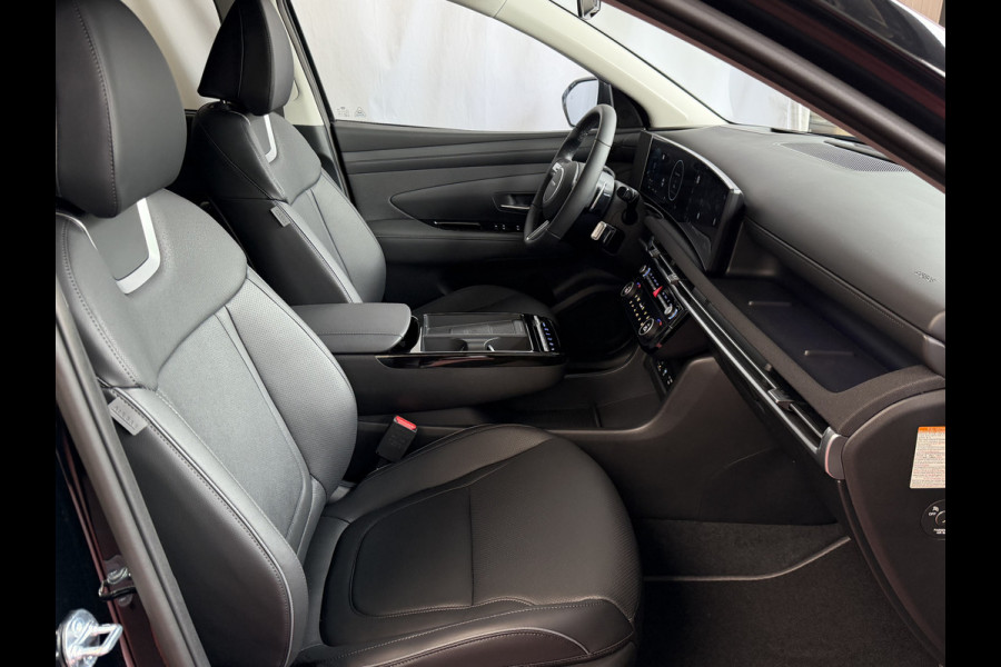 Hyundai Tucson NW AUTO 1.6 T-GDI PHEV N-LINE LEER 360.CAMERA ELEK.KLEP ELEK.STOEL/GEHEUGEN VERWARMD/KOELING SUBWFR 19"LMV ZWARTE HEMEL STUURVER PLUG IN HYBRIDE