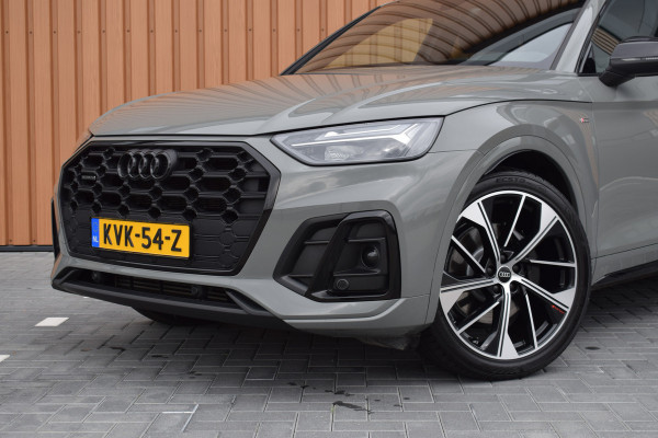 Audi Q5 50 TFSI e S-line | Luchtvering | Pano | Leer | Quantum Grijs