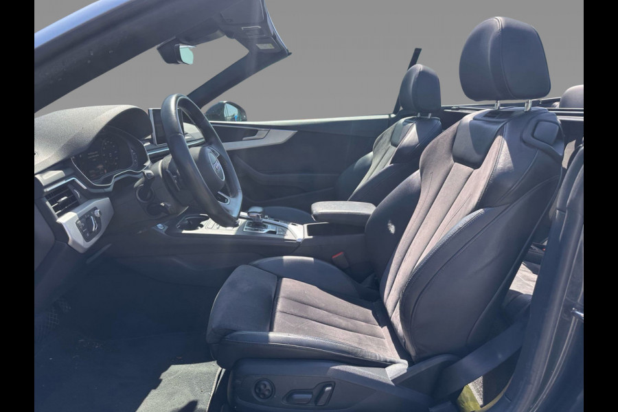 Audi A5 Cabriolet 2.0 TFSI MHEV quattro Design Pro Line Plus / 360Camera / Head-up / Keyless / Windscherm / Virtual Cockpit / 19'' / Leer&Alcantara / Nekverwarming / Stoelverwarming / Dodehoek / Cruise Control