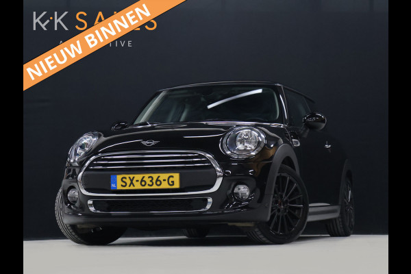 MINI 3-deurs 1.5 One Salt [APPLE CARPLAY, CRUISE CONTROL, SPORT STUUR LEDER, NAVIGATIE, AIRCO, START STOP SYSTEEM, MIDNIGHTBLACK METAAL LAK, ALARMKLASSE 3, NIEUWSTAAT]