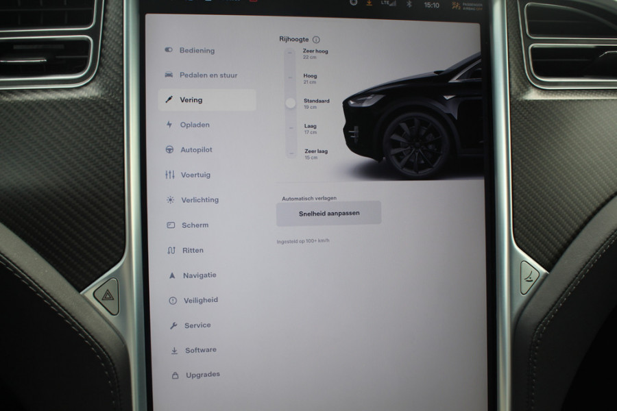 Tesla Model X 100D / 1e Eign. / Autopilot / Trekhaak / Panoramadak / 22'' / Luxe Leder / Luchtvering