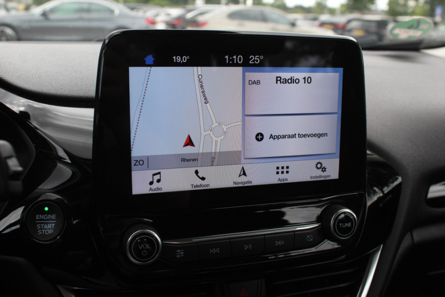 Ford Fiesta 1.0 EcoBoost ST-Line / CarPlay / Parkeerhulp achter / B&O / 17'' / DAB / Getint glas / Cruise Control
