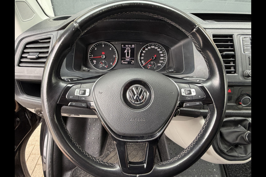 Volkswagen Transporter 2.0 TDI 204PK Euro 6 L2H1 DC Highline Cruise Control/lederen bekleding