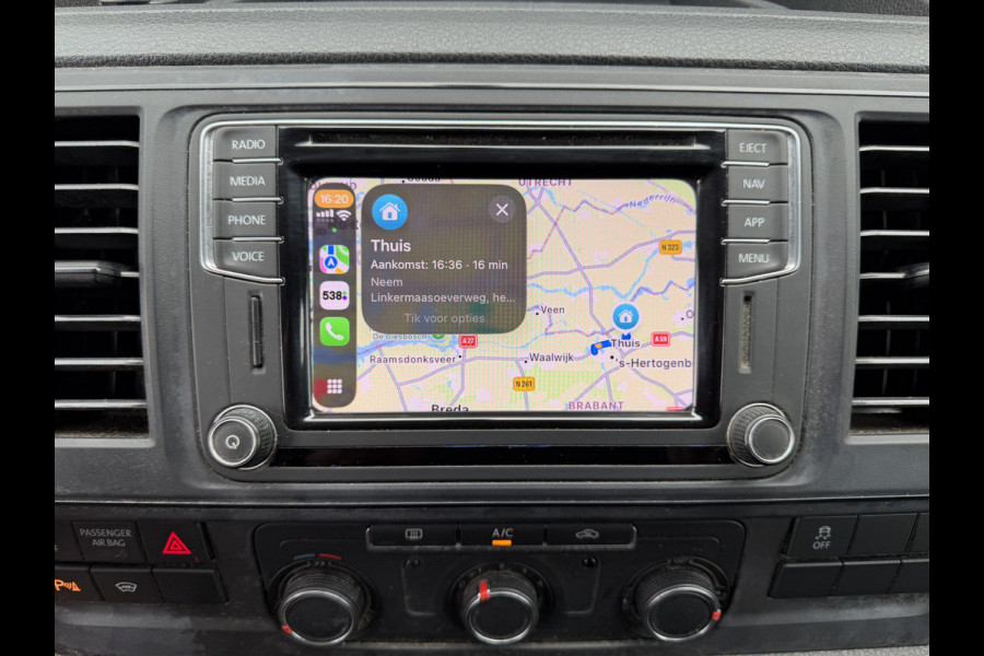 Volkswagen Transporter 2.0 TDI 204PK Euro 6 L2H1 DC Highline Cruise Control/lederen bekleding