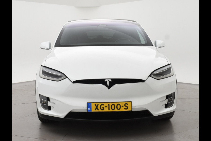 Tesla Model X 75D 333 PK BASE + TREKHAAK 2250 KG | STOELVERW. V+A | CAMERA | LUCHTVERING