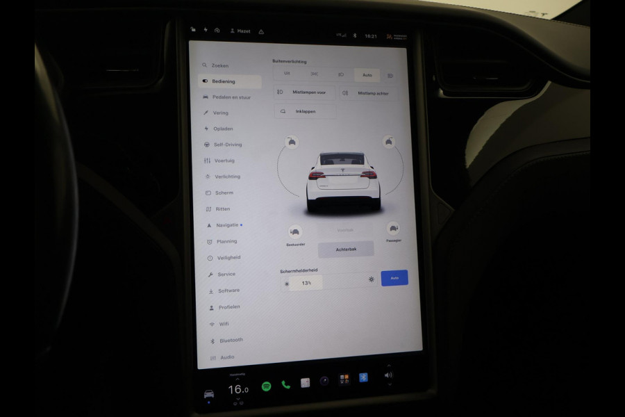 Tesla Model X 75D 333 PK BASE + TREKHAAK 2250 KG | STOELVERW. V+A | CAMERA | LUCHTVERING