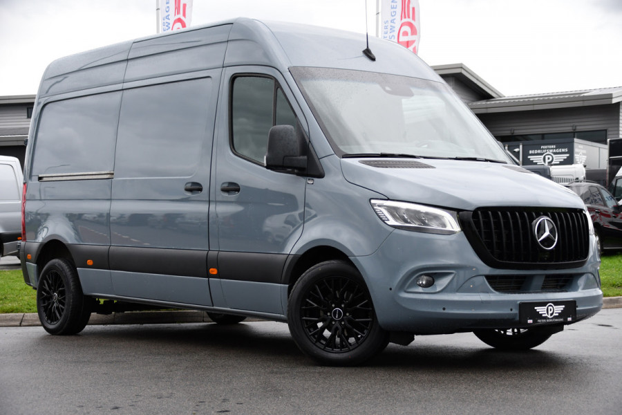 Mercedes-Benz Sprinter 314 2.2 CDI L2H2 PB Edition 360 Camera, Carplay, Cruise, LED, 10,5'' Mbux, Automaat, 143pk, Geveerde Stoel, NAVI, Uniek!