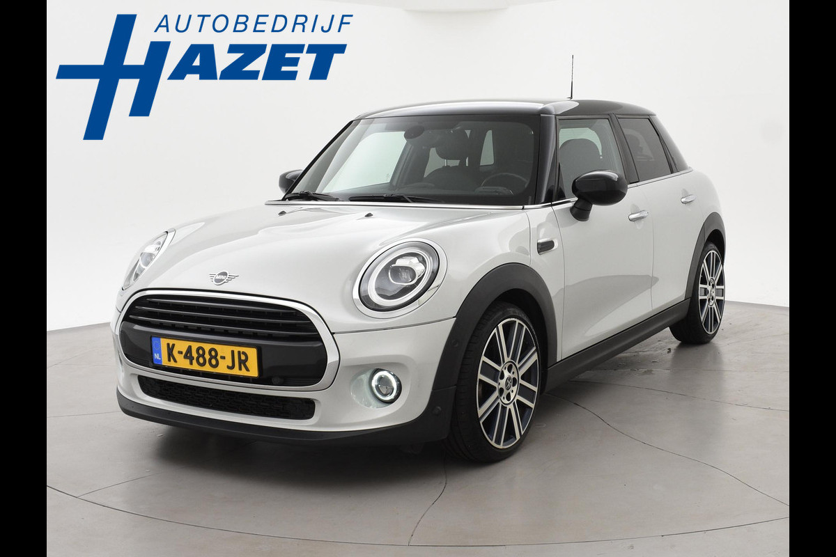 MINI 5-deurs 1.5 COOPER AUT. + LEDER | UNION JACK LED | HARMAN/KARDON | MINI YOURS | APPLE CARPLAY