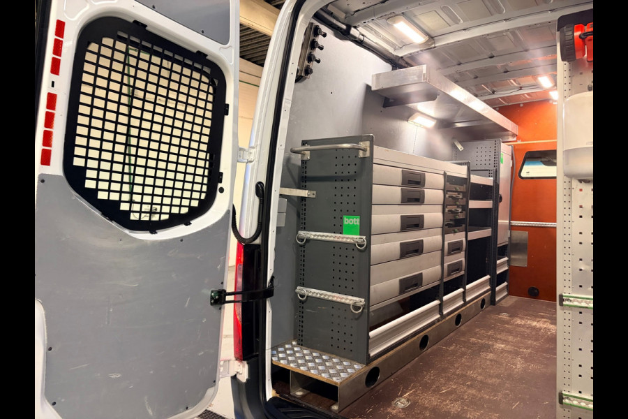 Mercedes-Benz Sprinter Automaat Servicewagen 314 2.2 CDI 140PK L2H2 euro6 BOTT, Victron V230, Standkachel Trekhaak RIJKLAARPRIJS
