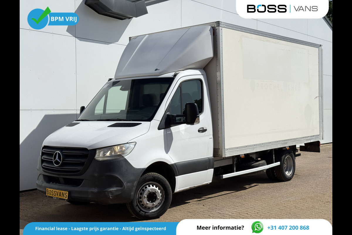 Mercedes-Benz Sprinter 514 1.9 CDI 140PK Laadklep Bakwagen Dubbellucht Climate Control Cruise Control Koffer Meubelbak