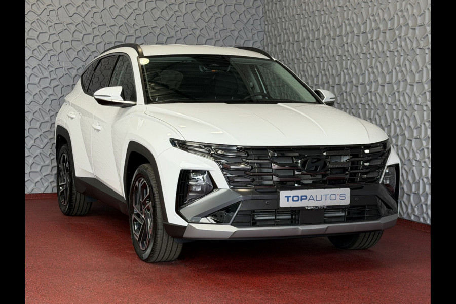 Hyundai Tucson 1.6 T-GDI PHEV N-LINE 360.CAMERA WIT ELEK.KLEP ELEK.STOEL/GEHEUGEN VERWARMD/KOELING SUBWFR 19"LMV ZWARTE HEMEL STUURVERW. PLUG IN HYBRIDE