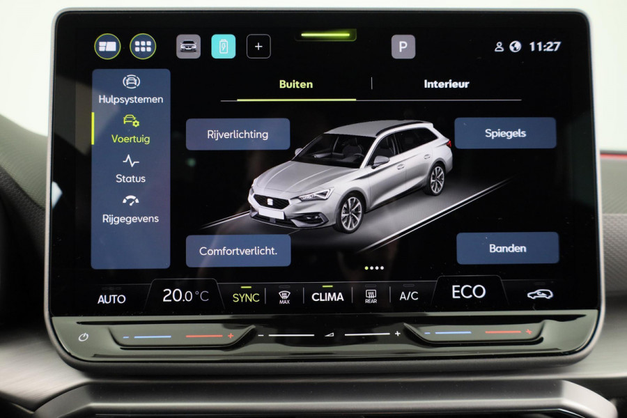 Seat Leon Sportstourer 1.5 TSI e-Hybrid FR PHEV First Edition 204pk | Verlengde garantie | Navigatie | Parkeersensoren | Achteruitrijcamera | Adaptieve cruise control |