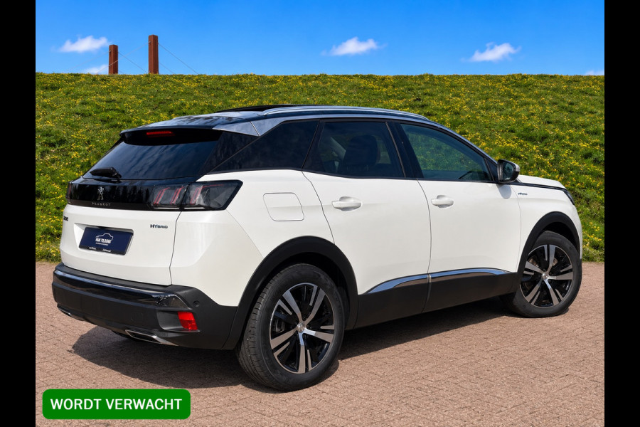 Peugeot 3008 1.6 HYbrid 225 GT NET BINNEN | BINNENKORT ONLINE | Dealeronderhouden | Panoramadak | Stoelvw | Elek Achterklep | Camera