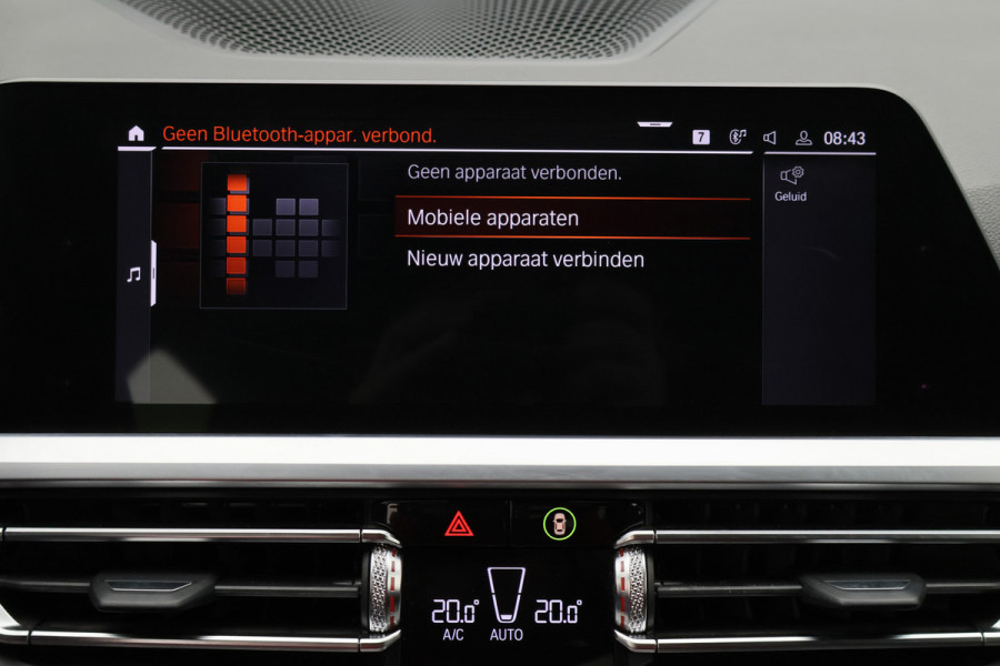 BMW 3-serie 320i Executive Edition Leder/Stof, Virtual, Cruise, Apple Carplay, LED, Climate, PDC, 19''