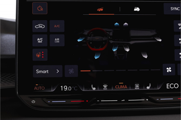CUPRA Terramar 1.5 TSI e-Hybrid 272 PK VZ Performance | S/K-Panodak | Elek. Trekhaak | Matrix LED | Sennheiser | Elek. stoelen | Adapt. Cruise | Stoel-+Stuurverw. | 360 Camera | NAV+App. Connect | ECC | LM 20" | 5054