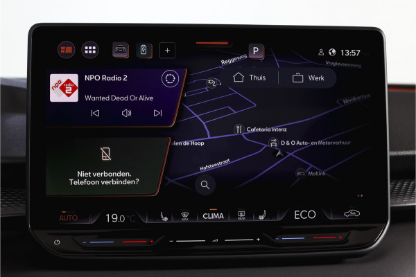CUPRA Terramar 1.5 TSI e-Hybrid 272 PK VZ Performance | S/K-Panodak | Elek. Trekhaak | Matrix LED | Sennheiser | Elek. stoelen | Adapt. Cruise | Stoel-+Stuurverw. | 360 Camera | NAV+App. Connect | ECC | LM 20" | 4153