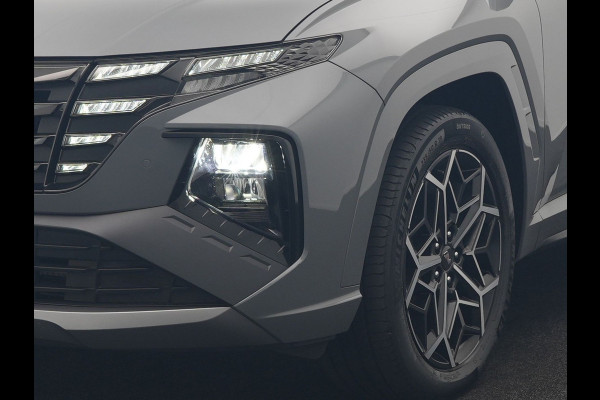 Hyundai Tucson 1.6 T-GDI N Line 4WD PHEV 265pk Dealer O.H | Adaptive Cruise | Camera | Alcantara Sportstoelen & Stuur Verwarmd | Krell Audio | Apple Carplay | Keyless | Blis | 19"L.M | Navigatie | DAB | Plug In Hybrid |