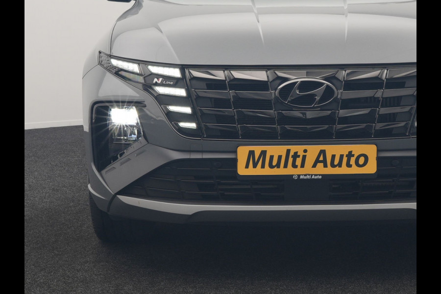 Hyundai Tucson 1.6 T-GDI N Line 4WD PHEV 265pk Dealer O.H | Adaptive Cruise | Camera | Alcantara Sportstoelen & Stuur Verwarmd | Krell Audio | Apple Carplay | Keyless | Blis | 19"L.M | Navigatie | DAB | Plug In Hybrid |