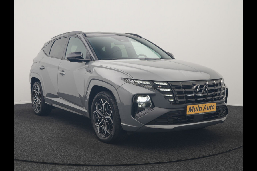 Hyundai Tucson 1.6 T-GDI N Line 4WD PHEV 265pk Dealer O.H | Adaptive Cruise | Camera | Alcantara Sportstoelen & Stuur Verwarmd | Krell Audio | Apple Carplay | Keyless | Blis | 19"L.M | Navigatie | DAB | Plug In Hybrid |