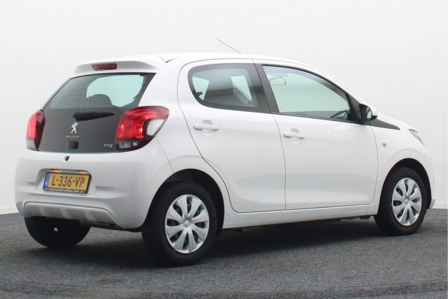 Peugeot 108 1.0 e-VTi Active Eerste Eigenaar, 5-Deurs, Airco, Bluetooth, DAB, Elektrische Ramen