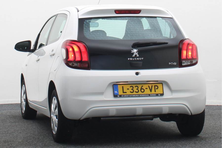 Peugeot 108 1.0 e-VTi Active Eerste Eigenaar, 5-Deurs, Airco, Bluetooth, DAB, Elektrische Ramen