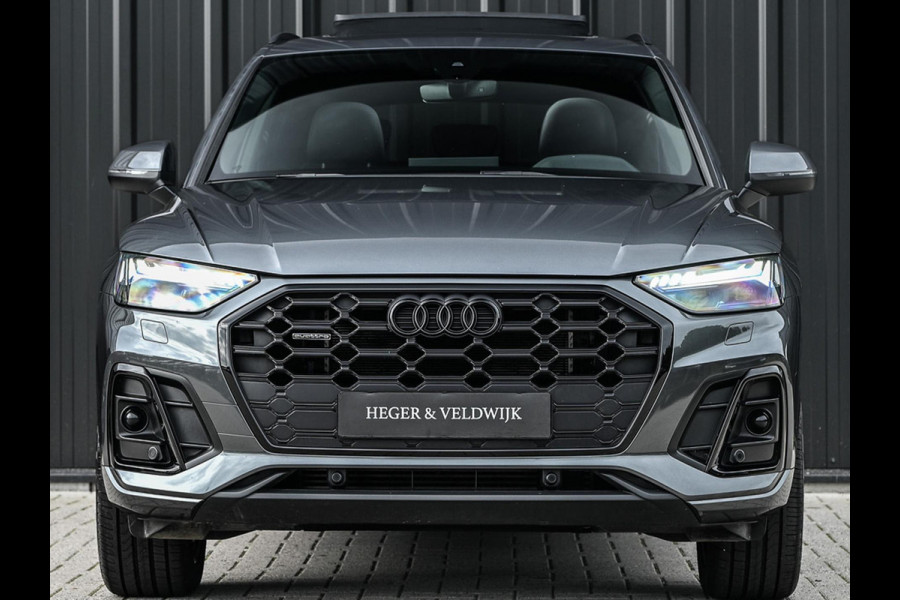 Audi Q5 50 TFSI e S edition | Panoramadak | Camera | Memory Seat | Keyless Entry | Trekhaak | Cruise Control | Interieurvoorklimatisering |