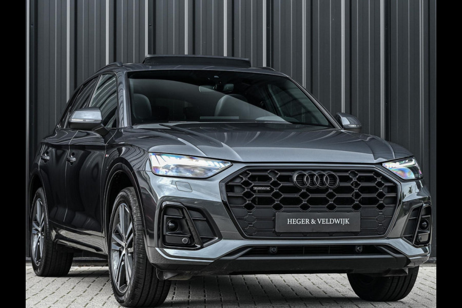 Audi Q5 50 TFSI e S edition | Panoramadak | Camera | Memory Seat | Keyless Entry | Trekhaak | Cruise Control | Interieurvoorklimatisering |