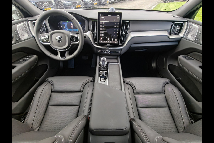 Volvo XC60 T8 455PK Plug-in hybrid AWD Ultra Black Edition | Luchtvering | HUD | Massage stoelen | Stoel koeling | Bowers & Wilkens |
