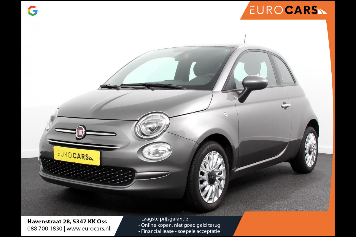 Fiat 500 1.0 Hybrid Lounge Plus Cruise control Panorama dak Parkeersensor achter Climate control Apple carplay / Andriod auto
