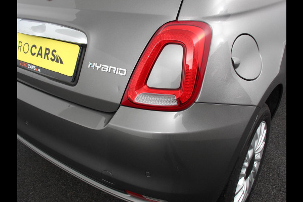 Fiat 500 1.0 Hybrid Lounge Plus Cruise control Panorama dak Parkeersensor achter Climate control Apple carplay / Andriod auto