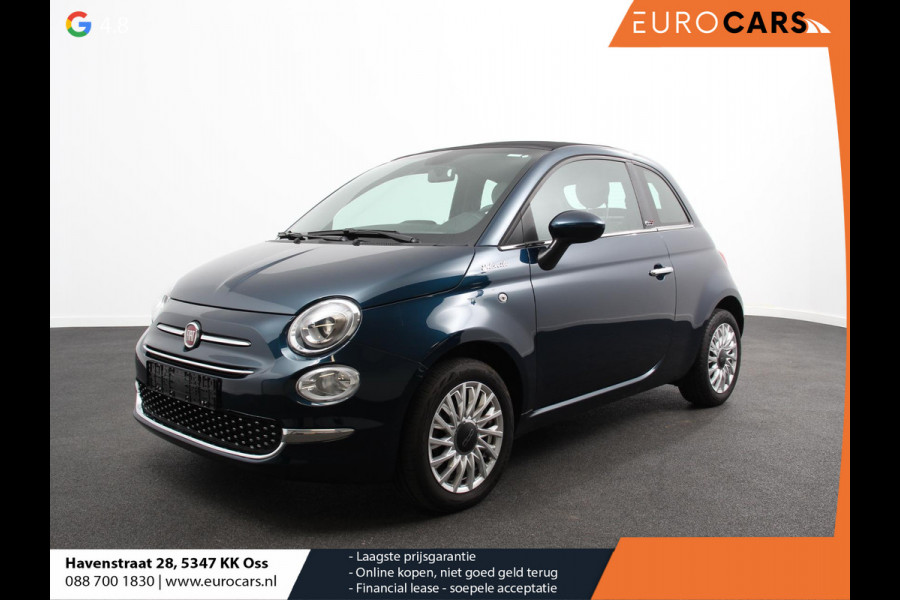 Fiat 500C 1.0 Hybrid Dolcevita Airco Cruise control Lichtmetalen velgen Apple Carplay/ Android Auto Navigatie Parkeersensor achter