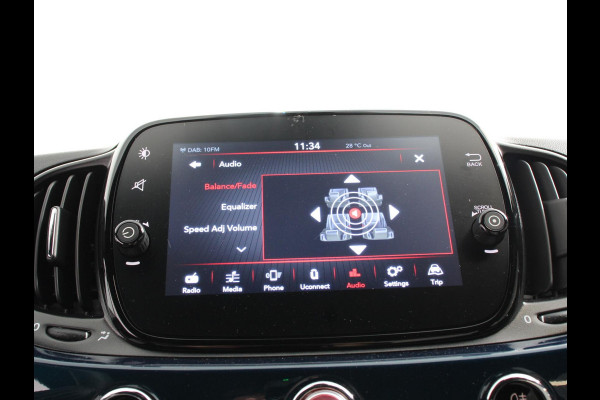 Fiat 500C 1.0 Hybrid Dolcevita Airco Cruise control Lichtmetalen velgen Apple Carplay/ Android Auto Navigatie Parkeersensor achter