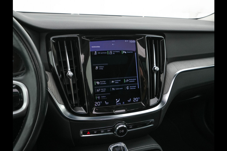 Volvo V60 2.0 T6 Recharge AWD Inscription (Plug-in) (INCL-BTW) Aut. *PANO | LEATHER | FULL-LED | MEMORY-PACK | KEYLESS | DIGI-COCKPIT | NAVI-FULLMAP | HEATED-SPORTSEATS | ECC | CRUISE | DAB | TOWBAR | 19''ALU*