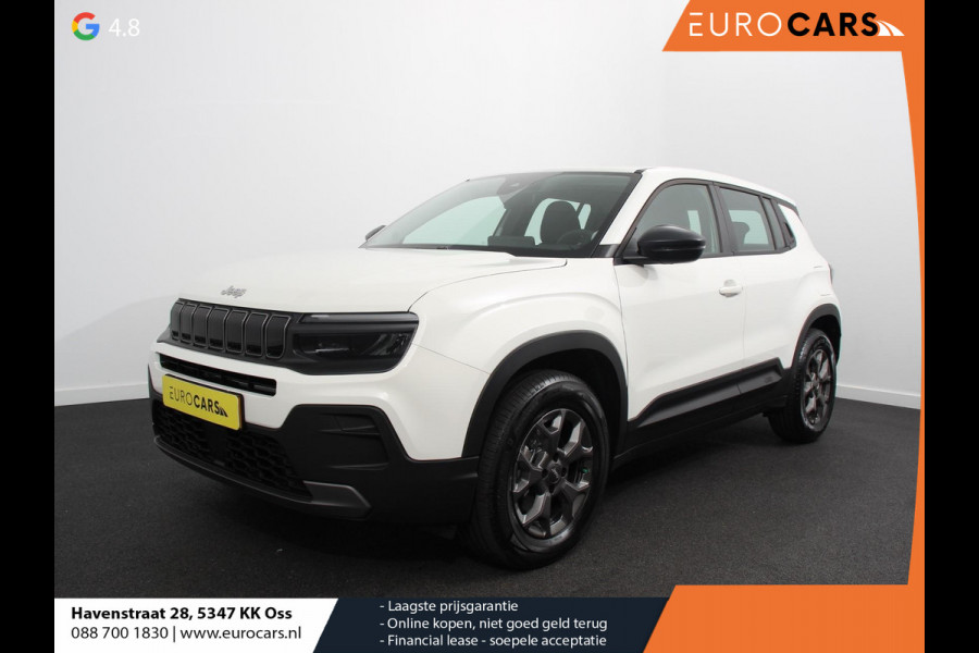 Jeep Avenger Longitude 54 kWh Automaat Navigatie Apple Carplay/ Android Auto Parkeersensor achter Cruise Control Stoelverwarming Full LED Virtual Cockpit Climate Control