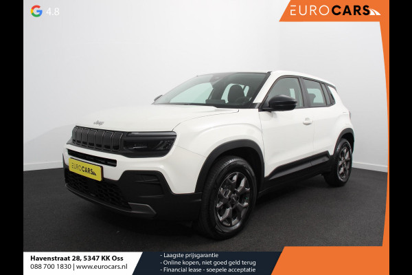 Jeep Avenger Longitude 54 kWh Automaat Navigatie Apple Carplay/ Android Auto Parkeersensor achter Cruise Control Stoelverwarming Full LED Virtual Cockpit Climate Control