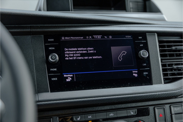 Volkswagen Transporter T6.1 2.0 TDI 150 PK L2H1 DSG DC | Dubbel cabine | 6-Zitter | Bi-Xenon | Camera | CarPlay | MF Stuur | Nieuw | BPM Vrij | DAB | Trekhaak | Cruise control