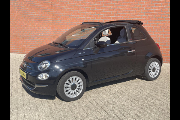 Fiat 500C 1.0 Hybrid 69pk Dolcevita Navigatie Apple Carplay/Android Auto Parkeersensor achter Cruise Control Climatronic