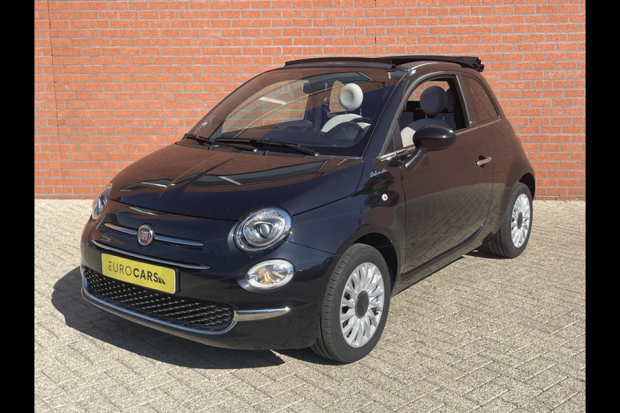 Fiat 500C 1.0 Hybrid 69pk Dolcevita Navigatie Apple Carplay/Android Auto Parkeersensor achter Cruise Control Climatronic