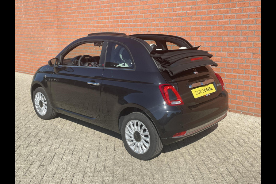 Fiat 500C 1.0 Hybrid 69pk Dolcevita Navigatie Apple Carplay/Android Auto Parkeersensor achter Cruise Control Climatronic