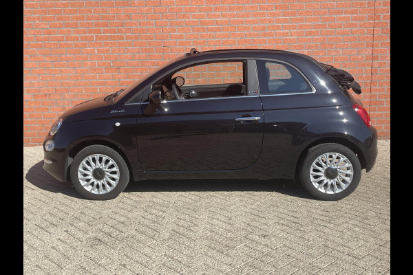 Fiat 500C 1.0 Hybrid 69pk Dolcevita Navigatie Apple Carplay/Android Auto Parkeersensor achter Cruise Control Climatronic