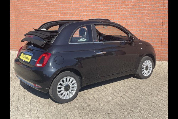 Fiat 500C 1.0 Hybrid 69pk Dolcevita Navigatie Apple Carplay/Android Auto Parkeersensor achter Cruise Control Climatronic