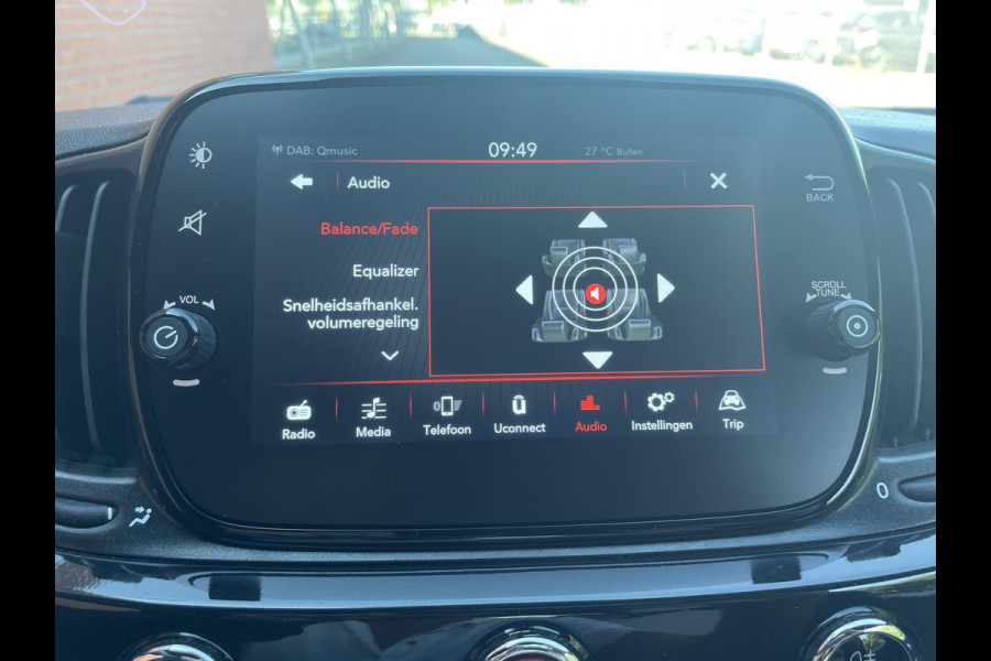 Fiat 500C 1.0 Hybrid 69pk Dolcevita Navigatie Apple Carplay/Android Auto Parkeersensor achter Cruise Control Climatronic