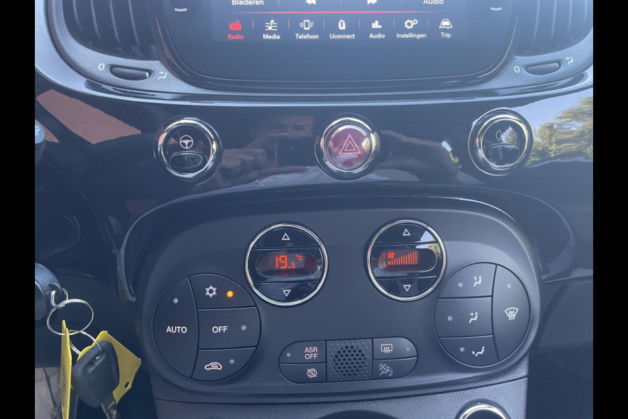 Fiat 500C 1.0 Hybrid 69pk Dolcevita Navigatie Apple Carplay/Android Auto Parkeersensor achter Cruise Control Climatronic