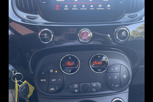 Fiat 500C 1.0 Hybrid 69pk Dolcevita Navigatie Apple Carplay/Android Auto Parkeersensor achter Cruise Control Climatronic