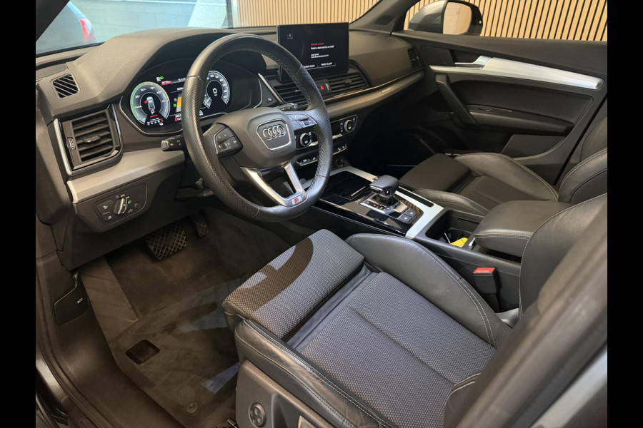 Audi Q5 50 TFSI Pluging-Hybrid 299PK Aut. Quattro S-Line | LED | Navi | 19 Inch | Sportstoelen | Incl. garantie