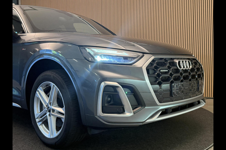 Audi Q5 50 TFSI Pluging-Hybrid 299PK Aut. Quattro S-Line | LED | Navi | 19 Inch | Sportstoelen | Incl. garantie